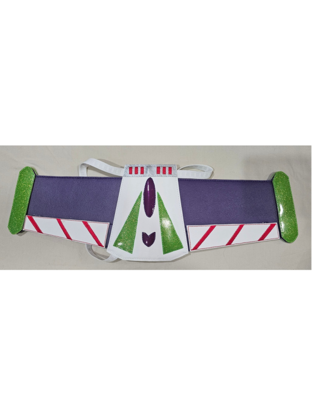 Toddler Buzz Lightyear Costume Wings Purple White